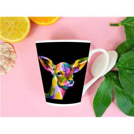 Tech 12oz Latte Mug  -  Wood ( 20)