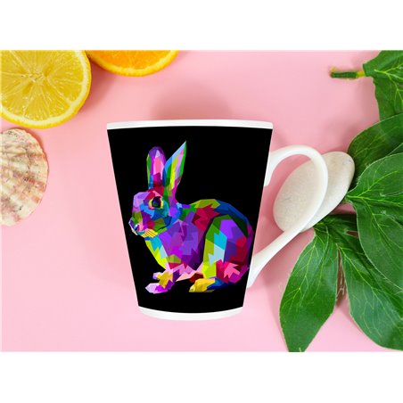 Tech 12oz Latte Mug  -  Wood ( 23)