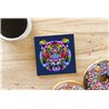 Tech Ceramic Coaster - 10cm  -  Big Cat (5)