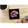 Tech Ceramic Coaster - 10cm  -  Bird (1)