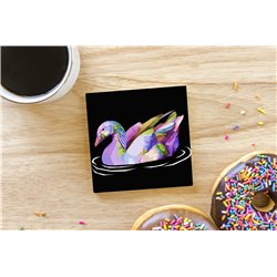 Tech Ceramic Coaster - 10cm  -  Bird (3)