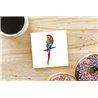 Tech Ceramic Coaster - 10cm  -  Bird (11)