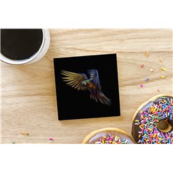 Tech Ceramic Coaster - 10cm  -  Bird (15)