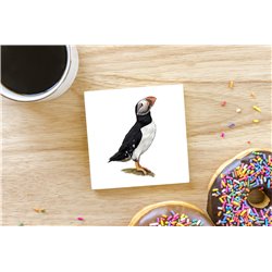 Tech Ceramic Coaster - 10cm  -  Bird (22)