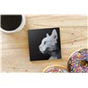Tech Ceramic Coaster - 10cm  -  Cat (15)