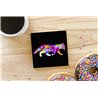 Tech Ceramic Coaster - 10cm  -  Cat (17)