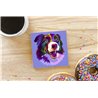 Tech Ceramic Coaster - 10cm  -  Dog (7)