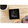 Tech Ceramic Coaster - 10cm  -  Dog (14)