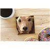 Tech Ceramic Coaster - 10cm  -  Dog (64)