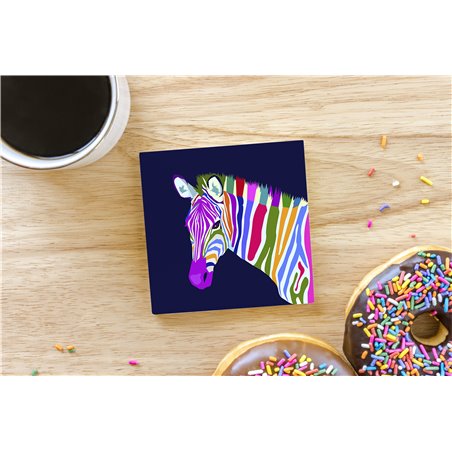 Tech Ceramic Coaster - 10cm  -  Exotic (9)