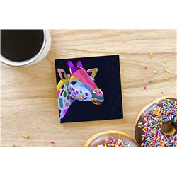 Tech Ceramic Coaster - 10cm  -  Exotic (10)