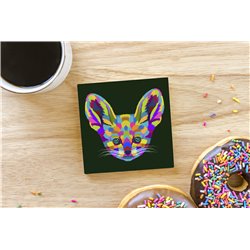 Tech Ceramic Coaster - 10cm  -  Exotic (12)