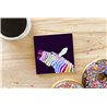 Tech Ceramic Coaster - 10cm  -  Exotic (13)