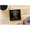 Tech Ceramic Coaster - 10cm  -  Exotic (14)