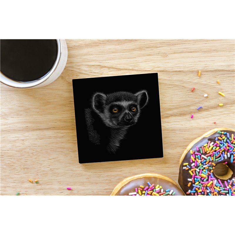 Tech Ceramic Coaster - 10cm  -  Exotic (16)