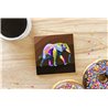 Tech Ceramic Coaster - 10cm  -  Exotic (19)