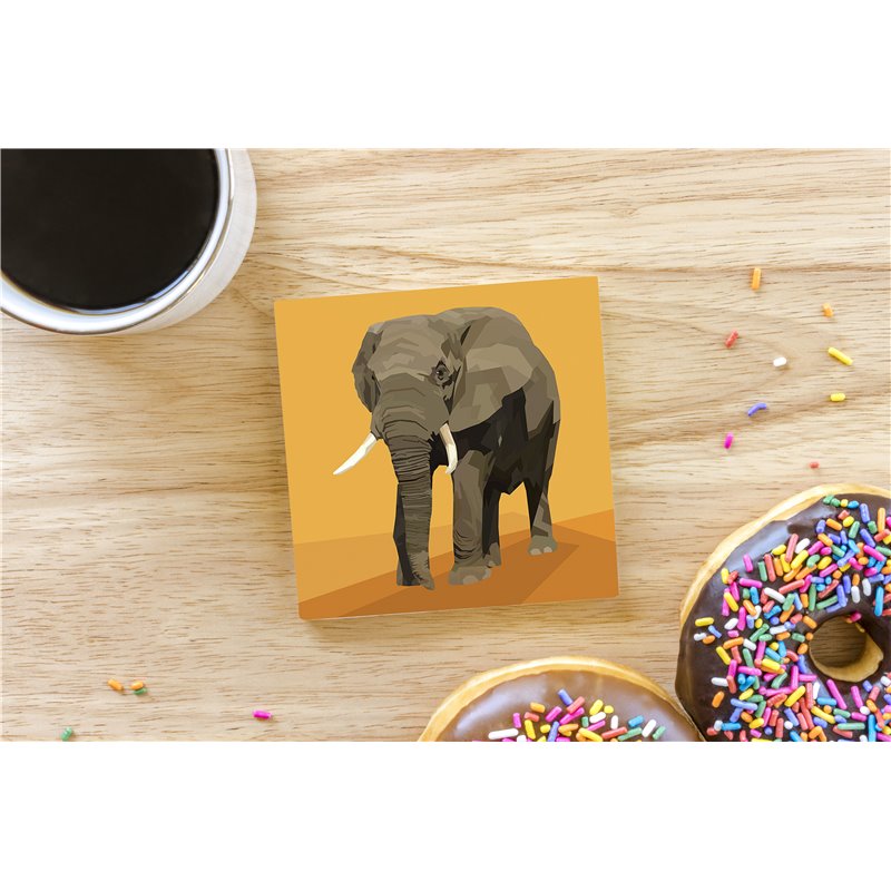 Tech Ceramic Coaster - 10cm  -  Exotic (21)