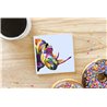 Tech Ceramic Coaster - 10cm  -  Exotic (31)