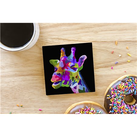 Tech Ceramic Coaster - 10cm  -  Exotic (33)