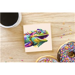 Tech Ceramic Coaster - 10cm  -  Exotic (34)