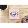 Tech Ceramic Coaster - 10cm  -  Horse (1)