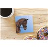Tech Ceramic Coaster - 10cm  -  Horse (2)