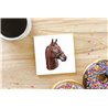 Tech Ceramic Coaster - 10cm  -  Horse (6)