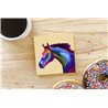Tech Ceramic Coaster - 10cm  -  Horse (24)