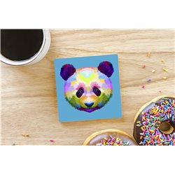 Tech Ceramic Coaster - 10cm  -  Panda (1)