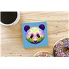 Tech Ceramic Coaster - 10cm  -  Panda (1)