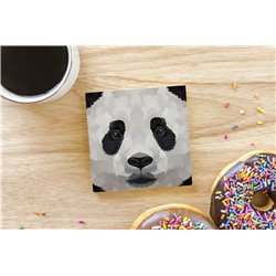 Tech Ceramic Coaster - 10cm  -  Panda (5)