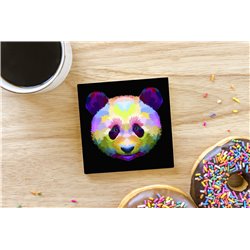 Tech Ceramic Coaster - 10cm  -  Panda (7)
