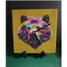 Tech 20cm Ceramic Tile Desk/Wall Clock   -  Bear(1)