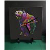 Tech 20cm Ceramic Tile Desk/Wall Clock   -  Bear(5)