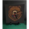 Tech 20cm Ceramic Tile Desk/Wall Clock   -  Bear(6)
