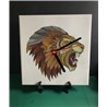 Tech 20cm Ceramic Tile Desk/Wall Clock   -  Big Cat (9)