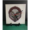 Tech 20cm Ceramic Tile Desk/Wall Clock   -  Bird (4)