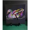 Tech 20cm Ceramic Tile Desk/Wall Clock   -  Bird (6)