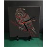 Tech 20cm Ceramic Tile Desk/Wall Clock   -  Bird (17)