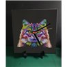Tech 20cm Ceramic Tile Desk/Wall Clock   -  Cat (11)
