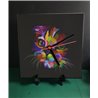 Tech 20cm Ceramic Tile Desk/Wall Clock   -  Cat (18)