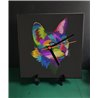 Tech 20cm Ceramic Tile Desk/Wall Clock   -  Cat (39)