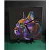 Tech 20cm Ceramic Tile Desk/Wall Clock   -  Dog (29)