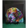 Tech 20cm Ceramic Tile Desk/Wall Clock   -  Dog (48)