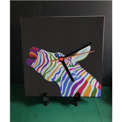 Tech 20cm Ceramic Tile Desk/Wall Clock   -  Exotic (13)