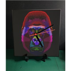 Tech 20cm Ceramic Tile Desk/Wall Clock   -  Exotic (15)