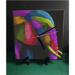 Tech 20cm Ceramic Tile Desk/Wall Clock   -  Exotic (18)