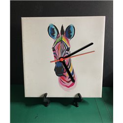 Tech 20cm Ceramic Tile Desk/Wall Clock   -  Exotic (27)