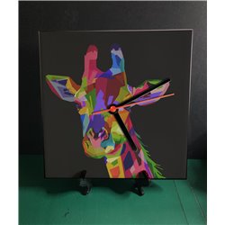 Tech 20cm Ceramic Tile Desk/Wall Clock   -  Exotic (32)