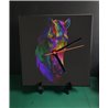 Tech 20cm Ceramic Tile Desk/Wall Clock   -  Horse (10)